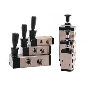 AKS艾克斯气动控制阀手拉阀4R210-08气缸手板阀3R21008气控开关阀