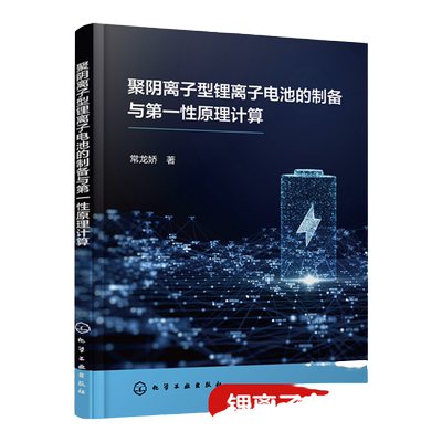 聚阴离子型锂离子电池的制备与第一性原理计算 常龙娇 新型锂离子电池开发 聚阴离子型锂离子电池结构 锂离子电池开发技术人员参考