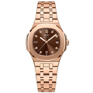 IW爱沃驰手表女士2026新款进口机芯石英表轻奢小众高级感新年礼物