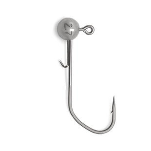 驯鱼高手钨钢铅头钩精细作钓大钩门路亚黑坑鳜鱼鲈鱼软虫软饵鱼钩