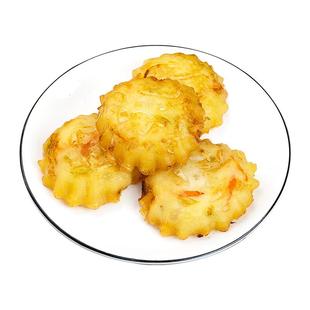 萝卜丝油墩子10个装速冻油炸上海小吃土豆饼天妇罗早餐半成品700g