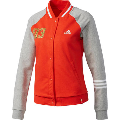Adidas/阿迪达斯正品  春秋新款 女子休闲运动立领棒球服BK4841