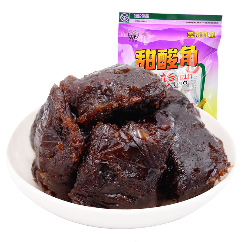 云南太极桥甜酸角果脯蜜饯