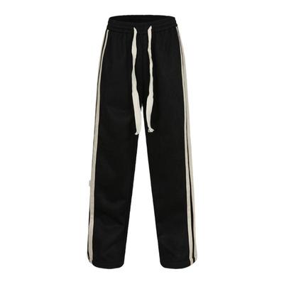 BJHG冬季撞色串标加绒休闲裤