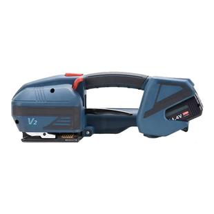 永派V2手提式电动打包机JD13/16全自动打包机PET塑钢带捆扎机热熔免扣PP带拉紧器捆扎带收紧一体打包带热熔机