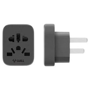 公牛圆孔插座欧标转国标插头面板转换器韩国德国法国欧洲转换插头