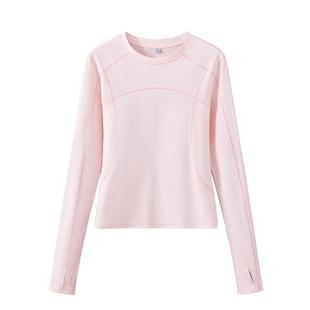 班尼路速干长袖T恤女2026春夏新款修身显瘦休闲百搭凉感防晒上衣Q