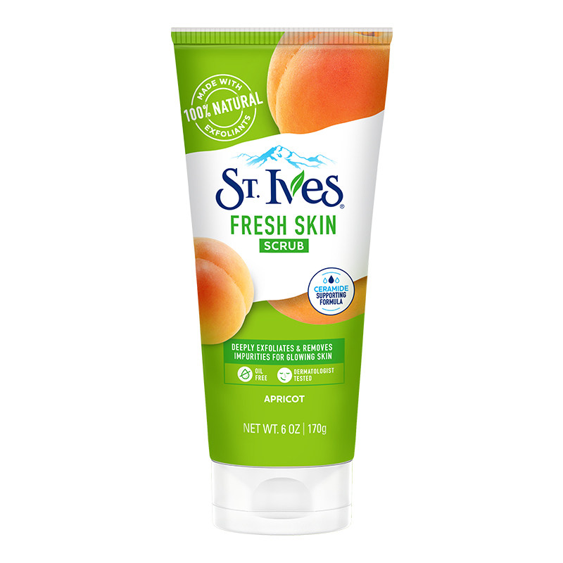 ST.IVES圣依肤杏子面部磨砂膏
