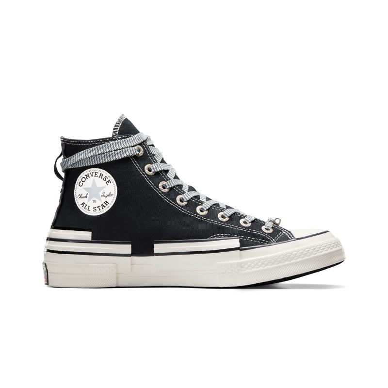 CONVERSE匡威官方 Chuck 70 Hacked Heel男女堆叠感帆布鞋A07982C