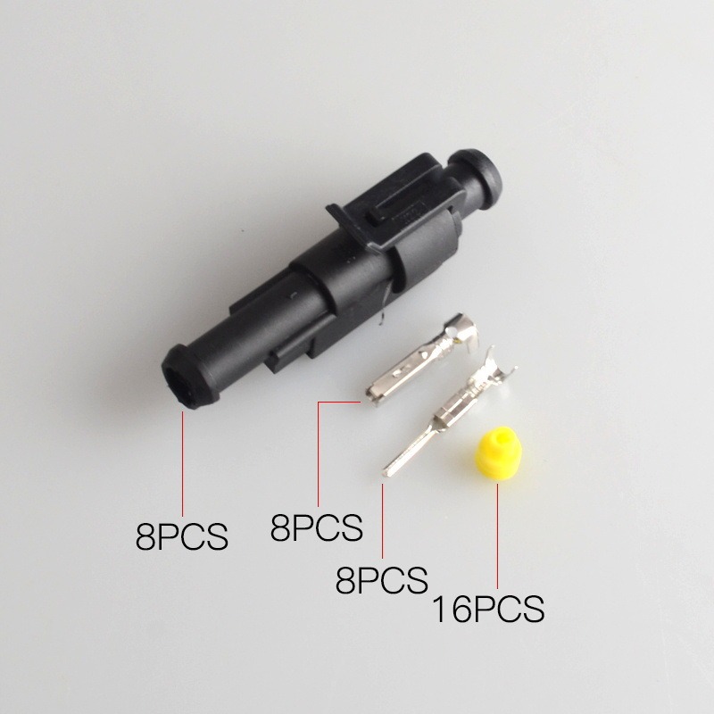新款直销跨境 汽配1-4P防水连接器 金属端子 硅胶密封件盒装
