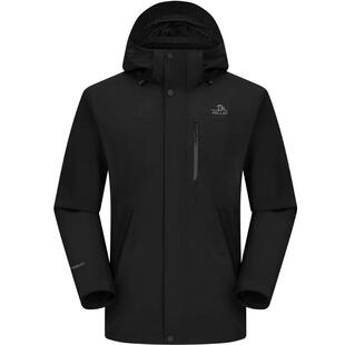 【经典3.0】伯希和冲锋衣秋冬加绒三合一防风防寒登山服紫色外套