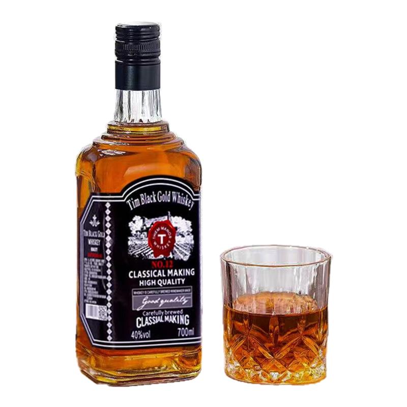 买一箱送一箱洋酒威士忌酒700ml可乐桶共12瓶酒吧调酒烈酒基酒