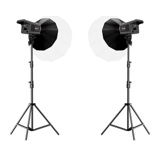 锐富图专业直播补光灯常亮三色温100W直播间设备全套主播专用美颜打光柔光球箱室内影棚人像拍照视频摄影灯
