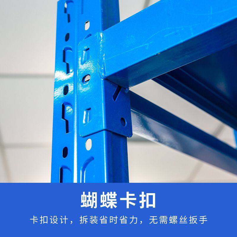 货架多层置物架加厚储物铁架子货架仓储架仓库货架快递家用展示架