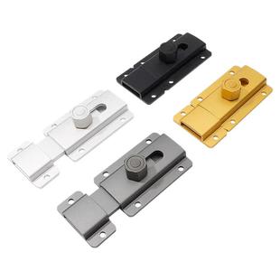 新款铝合金明插销门扣门栓防盗门锁扣门闩卫生间加厚木门销免打孔