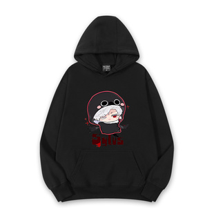 恋与深空秦彻联名沈星回祁煜周边同款卡通衣服男女生秋冬连帽卫衣