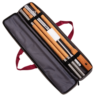 TNR复古户外露营实木灯架三节支架老式马灯煤油便携营灯折叠灯杆