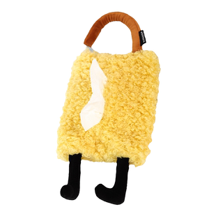 wishmore车载客厅纸巾盒车内卧室挂壁式汽车悬挂纸巾袋抽纸盒礼物