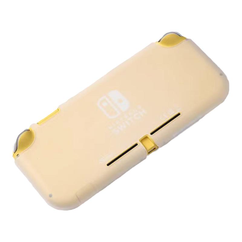 纯色任天堂switch lite保护壳TPU磨砂一体半包彩色软胶壳配件简约