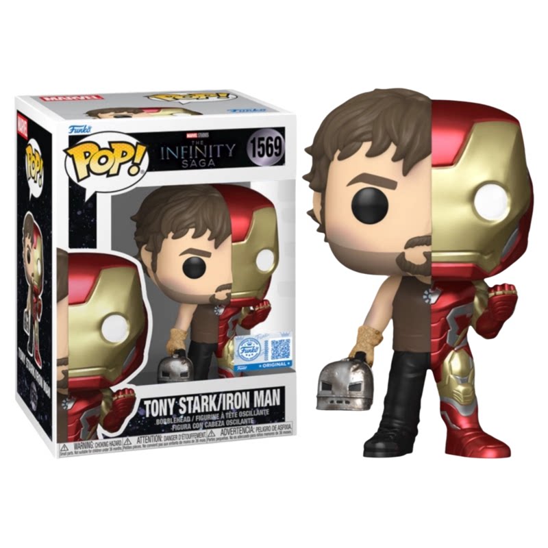 Funko POP漫威Marvel: The Infinity Saga钢铁侠托尼·斯塔克手办