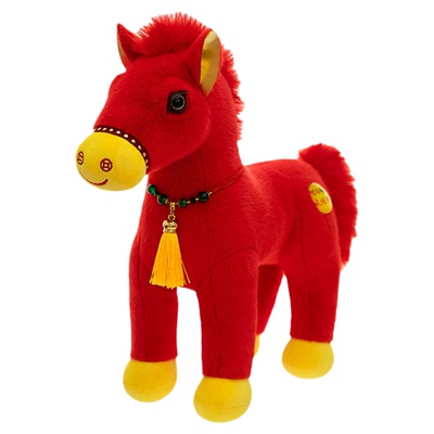 Auramoon马上有钱马年吉祥物小马