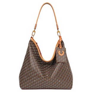 Cuisee/崔氏新款遇见hobo包老花包休闲通勤手提斜挎托特包包女