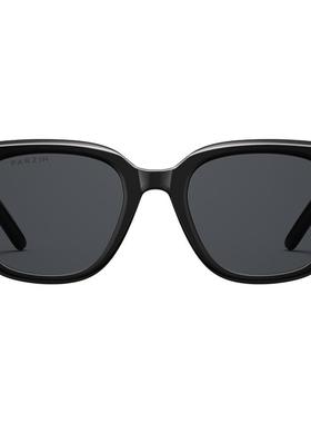 帕森防晒椭圆形复古男女小框墨镜