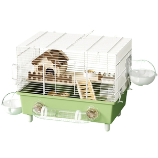 洁西仓鼠笼子豪华全景别墅套装金丝熊专用笼子用品大全47笼子套餐