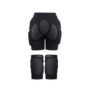滑雪护具护臀内穿防摔裤女硅胶屁垫滑冰护膝单板男装备套装全套