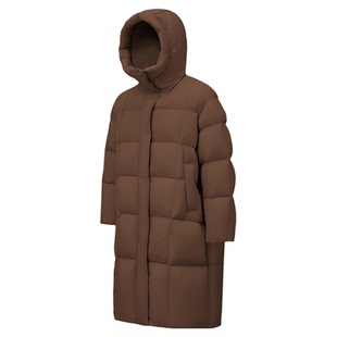 波司登2025冬款女过膝超长款零压廓形宽松加厚羽绒服B250245924XS