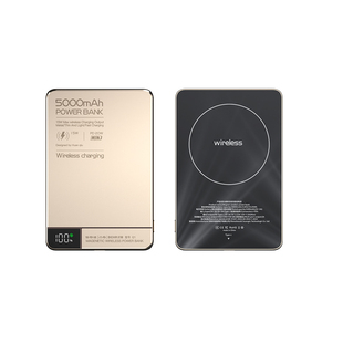 3C认证15W无线磁吸快充充电宝masgsafe无线移动电源便携户外适用苹果17可上飞机高铁5000毫安1W毫安大容量