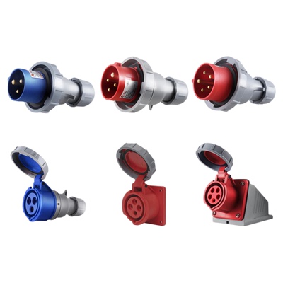 德力西电气IP67防水工业航空插头