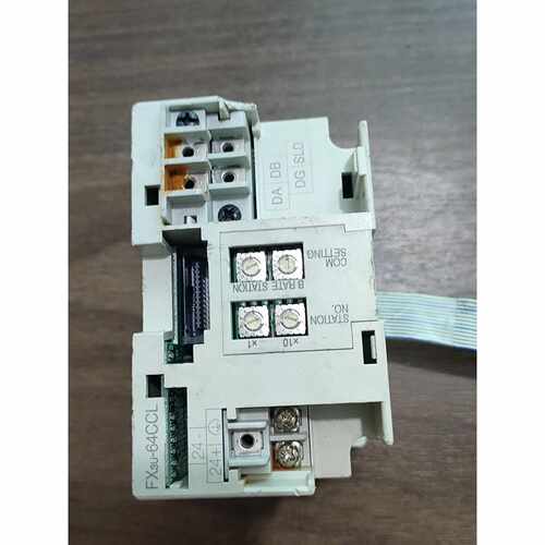 议价PLC模块FX3U64CCL拆机件实物拍摄型号维修