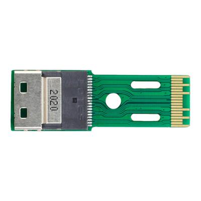 接口SFF-8654公对母延长线