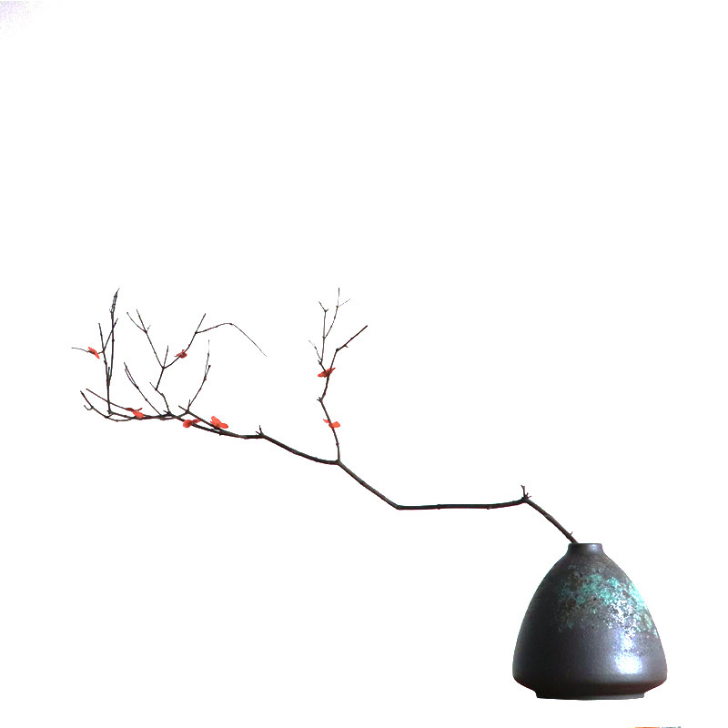 干花禅意天然梅花树枝卧室客厅