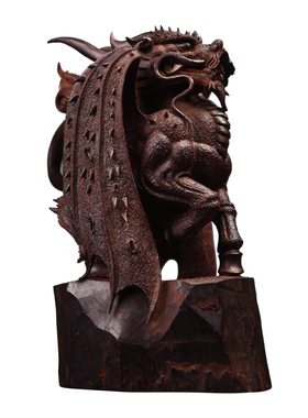 印度小叶紫檀献瑞家居客厅装饰品