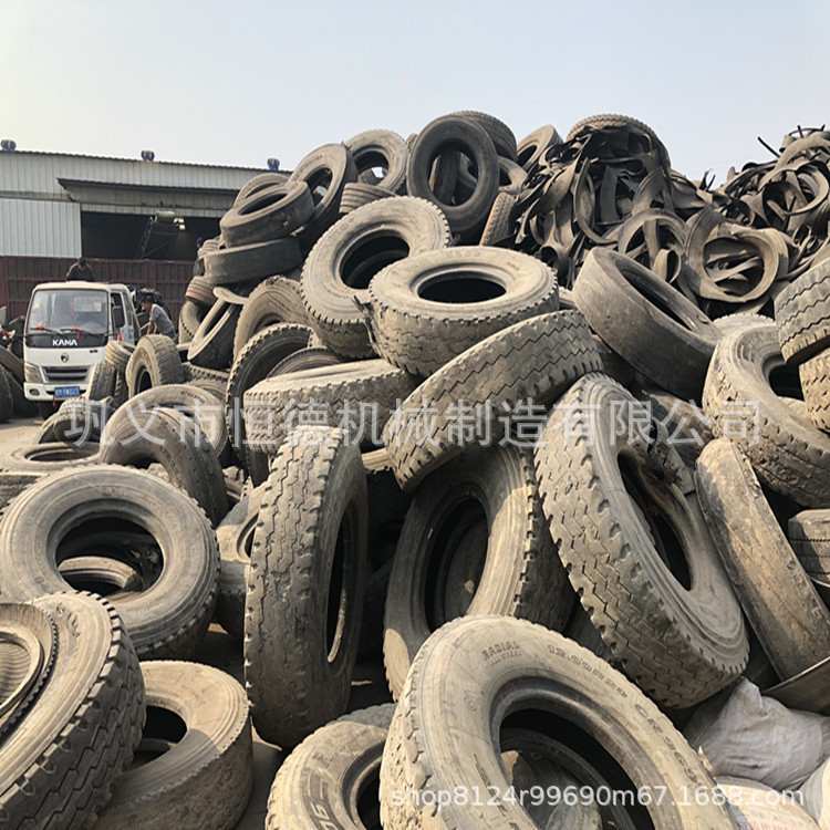 废旧电瓶车自行车轮胎处理设备精细磨粉机丁腈粉碎机橡胶破碎机