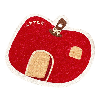 【红苹果】可爱木浆海绵