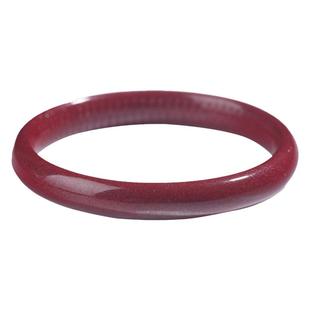 原矿朱砂心经手镯女式官方旗舰店正品本命年细手环镯子送妈妈礼物