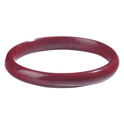 原矿朱砂心经手镯女式