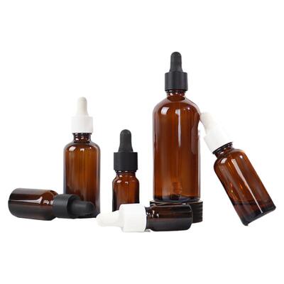 HOPECK避光玻璃瓶粉底液精油瓶