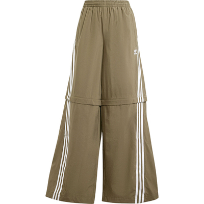 Adidas/阿迪达斯官方正品三叶草女士简约休闲可拆卸长裤JM9255