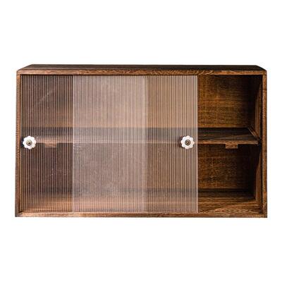 容山堂置物架防尘实木多宝阁茶具