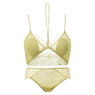 蕾丝小冰皮歌瑞尔吊带背心内搭美背内衣细肩带新款爆款性感文胸罩