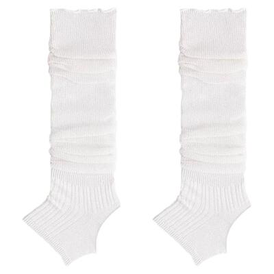 小腿显瘦棉质木耳边个性踩脚袜套