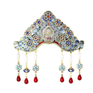 杭州灵隐如意宝冠立体冰箱贴 灵隐如意冰箱贴 磁吸创意装饰冰箱贴