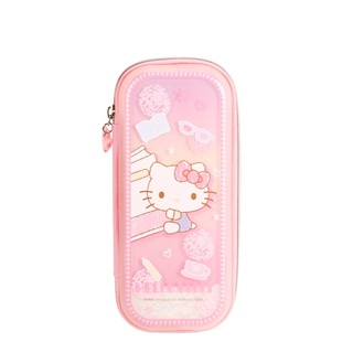 凯蒂猫文具盒库洛米大容量流沙铅笔袋女孩小学生可爱笔高颜值卡通