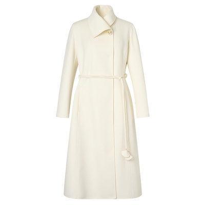 【羊毛】Lakoradior拉珂蒂通勤气质2025秋冬新款奢雅长款毛呢大衣