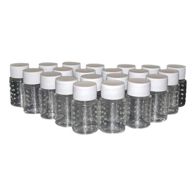 饵料瓶新款诱饵球带盖虾料盒白色