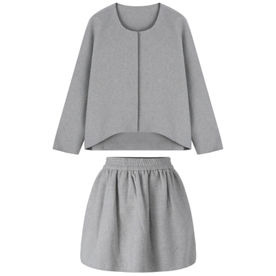 孙文秀新年手工羊毛双面呢套装